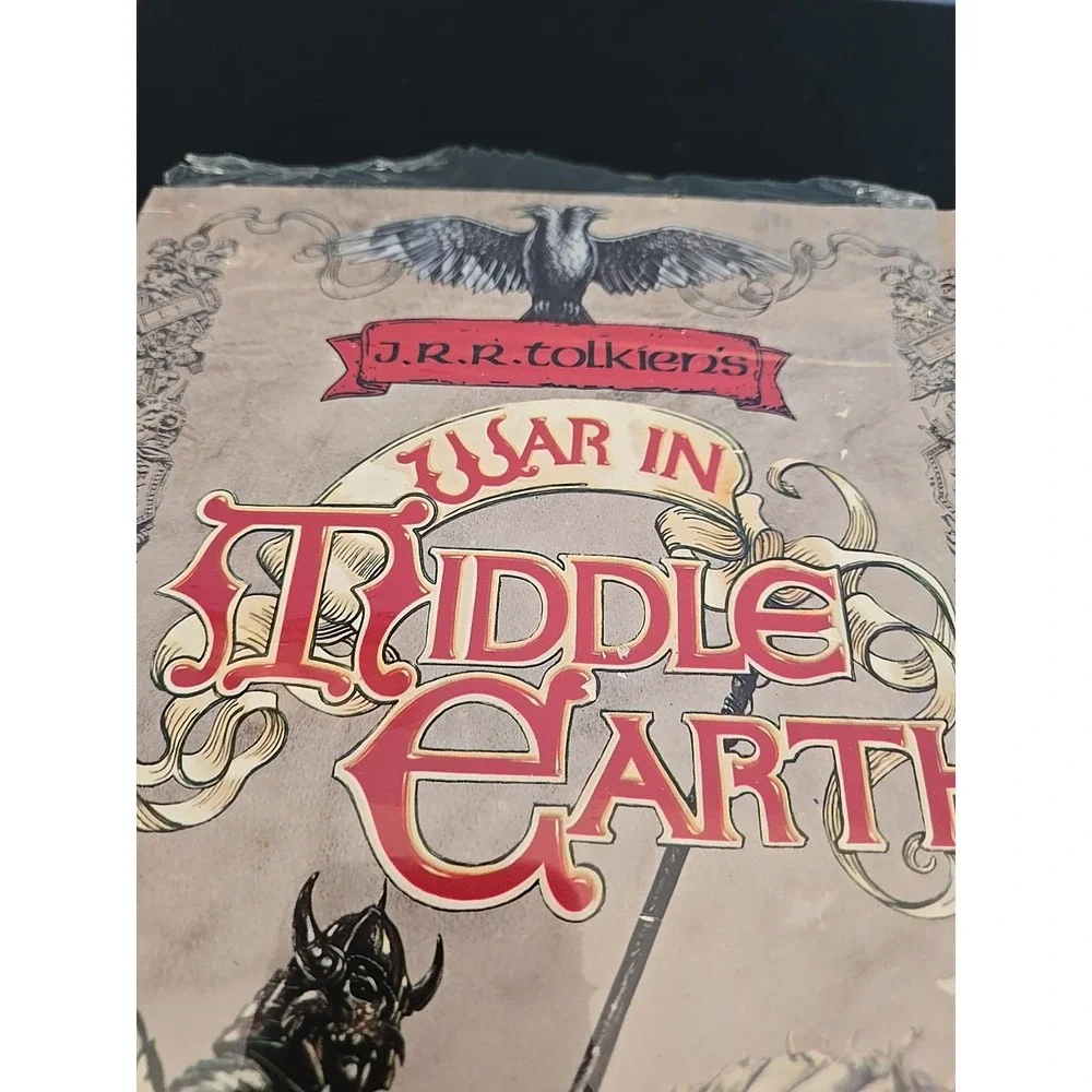 JRR Tolkien's War in Middle Earth‎ IBM PC Game Floppy Disks Manual Map Complete